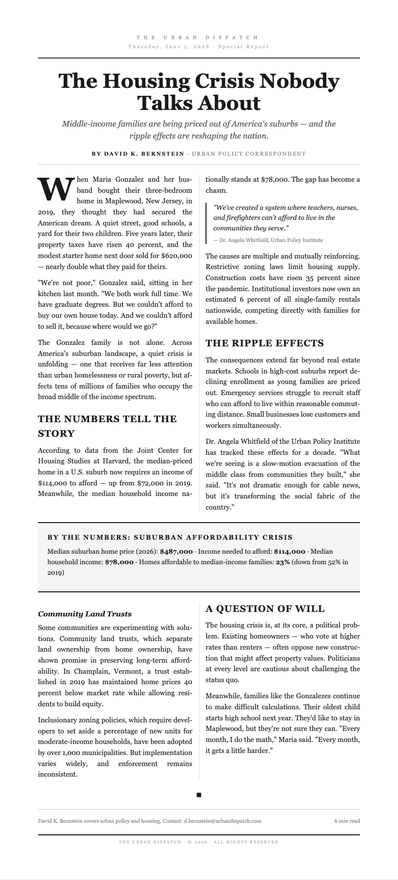New York Editorial Blog Post
